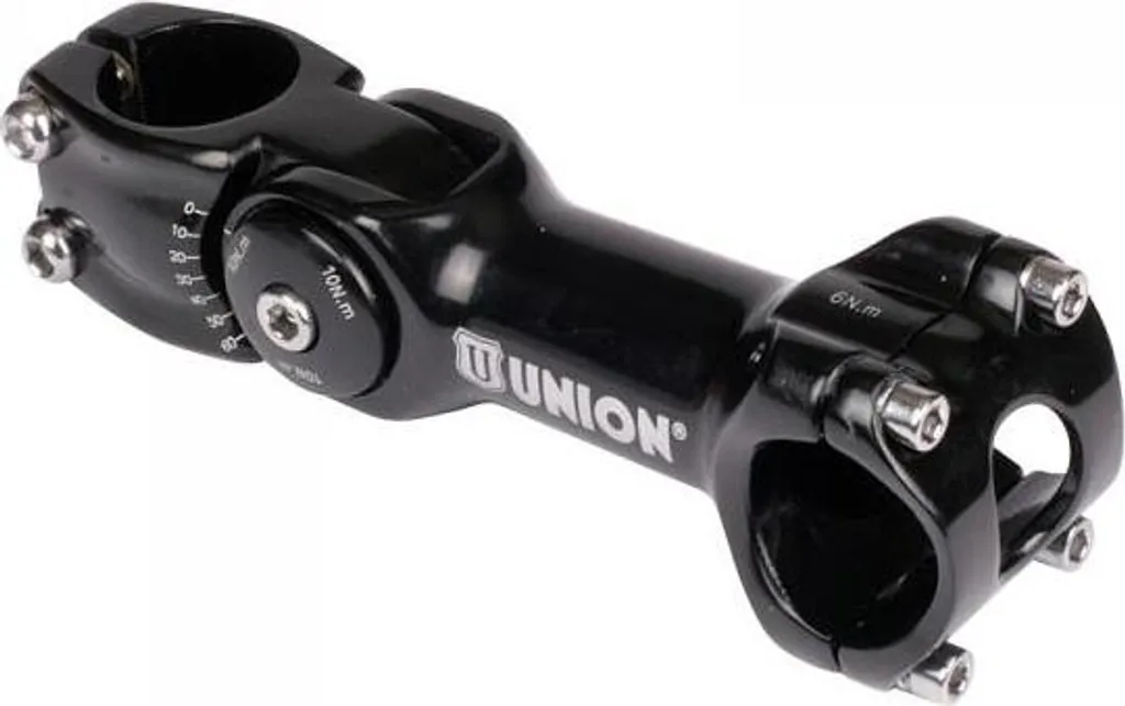 Potence alu AH-22 réglable 31,8x125 mm noir pour cintre VTT Aheadset