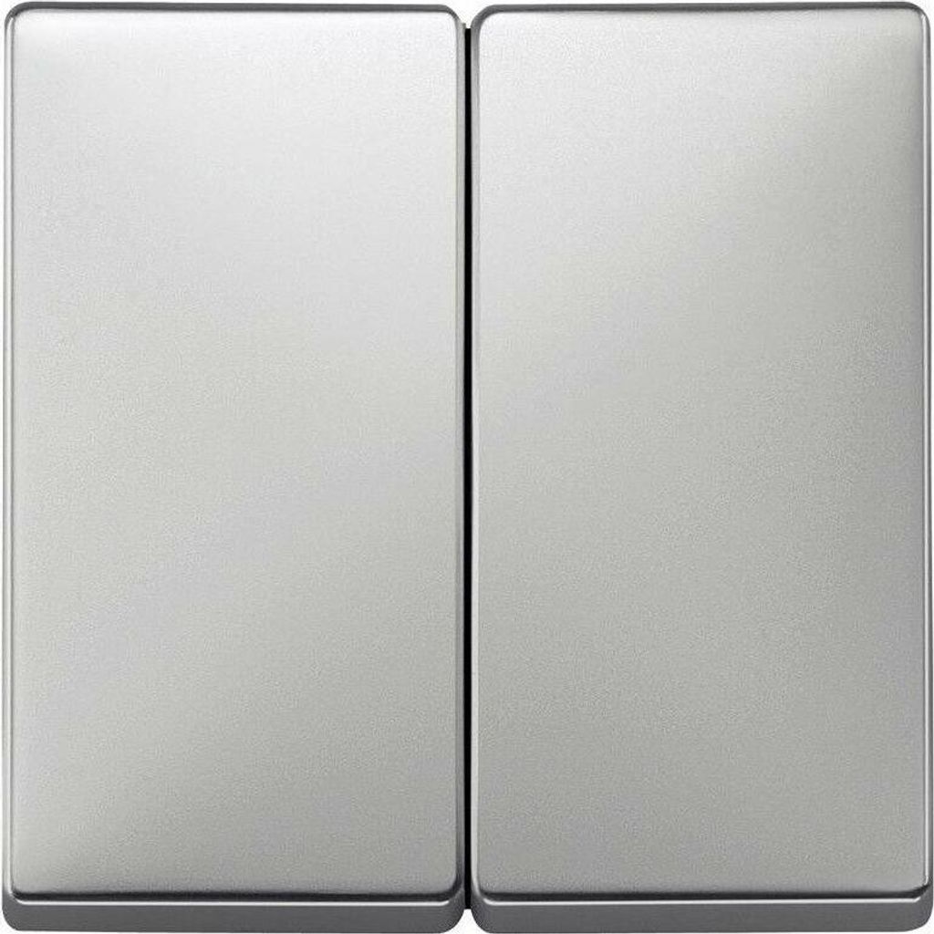 Merten artec aluminium silber Wippe Serienwippe 412560 Produktbild 