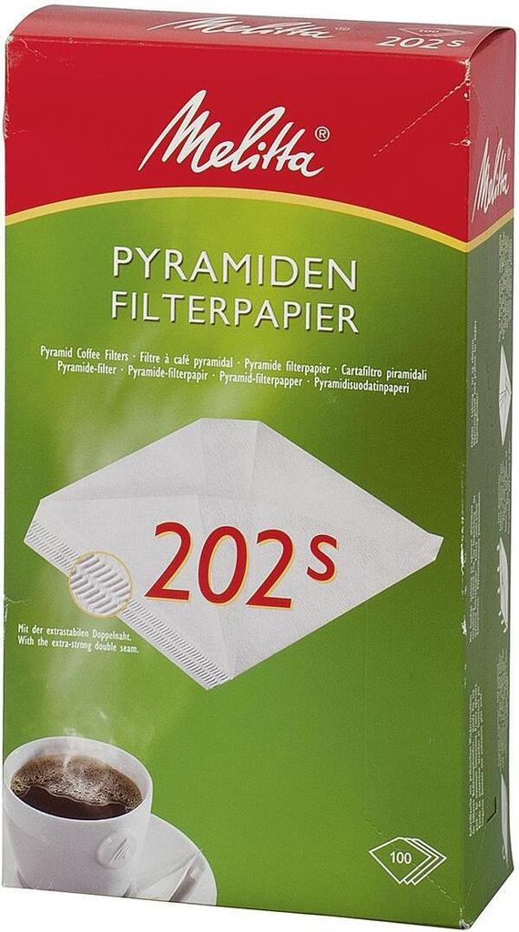 Melitta Filtertüten weiß Pack 100 Stück, Tasse, Produktbild 
