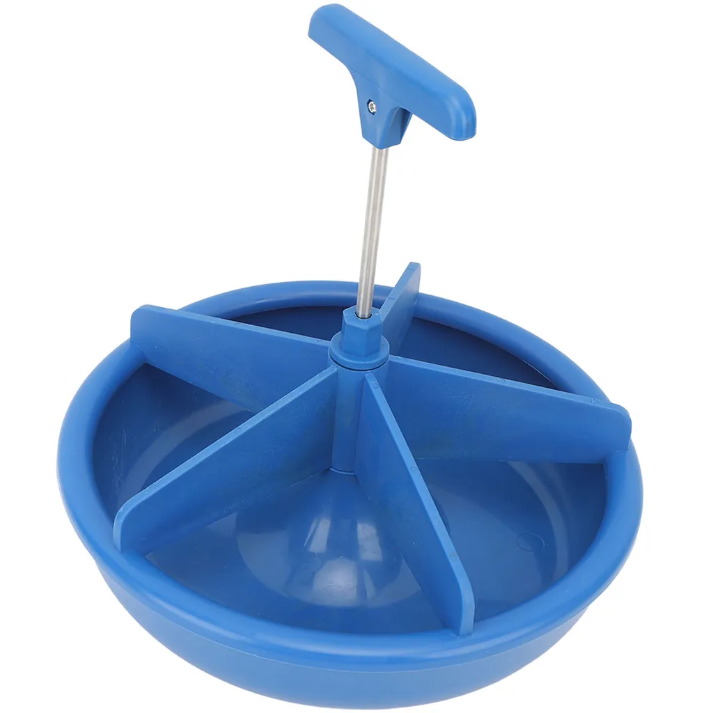 Mangeoire ronde pour porcelets avec 5 compartiments et crochets muraux - 5