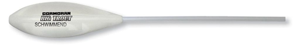 DAIWA Cormoran BT Sbirolino, drijvend, wit, 1 stuk, Productafbeelding 