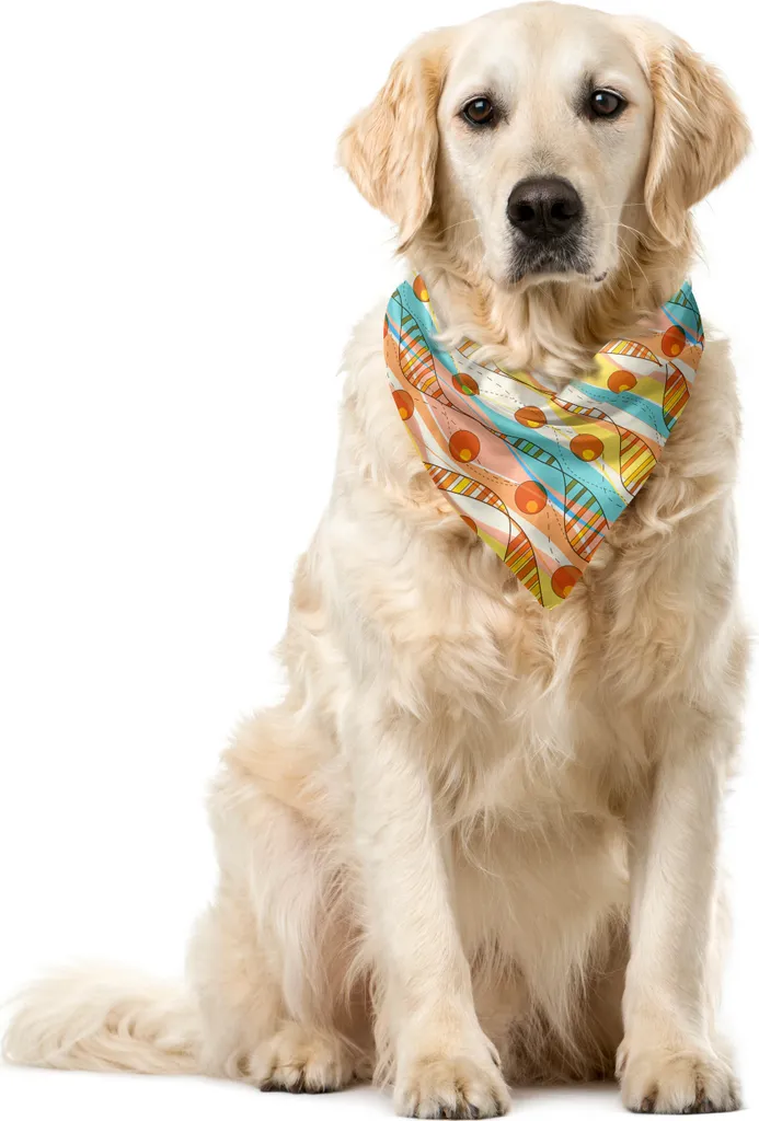 Bandana per Cani ABAKUHAUS Astratta - Emozioni Multicolore 55cm