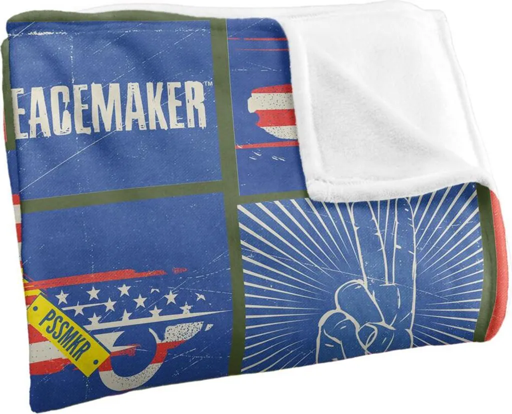 Jeté de Canapé Patchwork Multicolore Peacemaker Couverture TV18703 Douce - 3