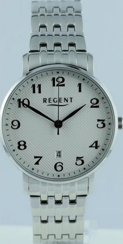 Regent 1011587 Montre Automatique Homme Acier Inox et Cadran Argenté Pro