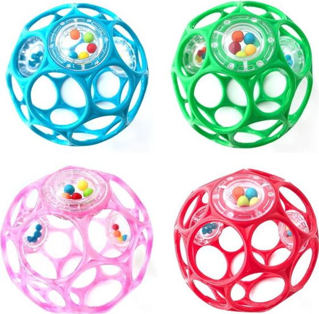 Oball Baby Rattle Shaking Ball Giocattolo sensoriale Palla Immagine del prodotto 