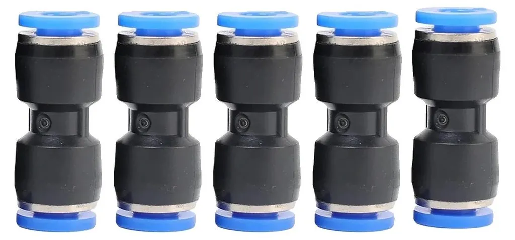 Raccord pneumatique 8mm anti-fuite construction robuste - 30 pièces fiables