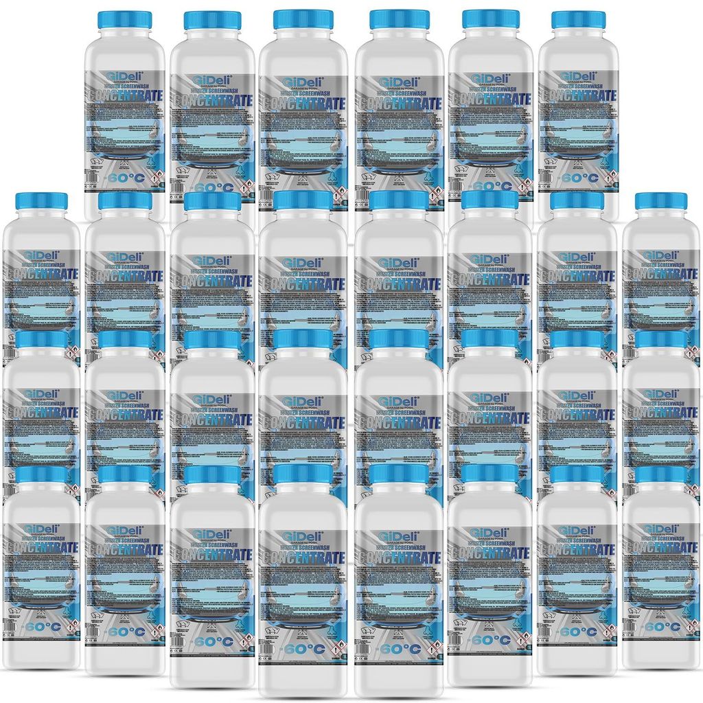 Scheibenfrostschutz Konzentrat -60°C 30L Winter Wischwasser Reiniger Auto GiDeli