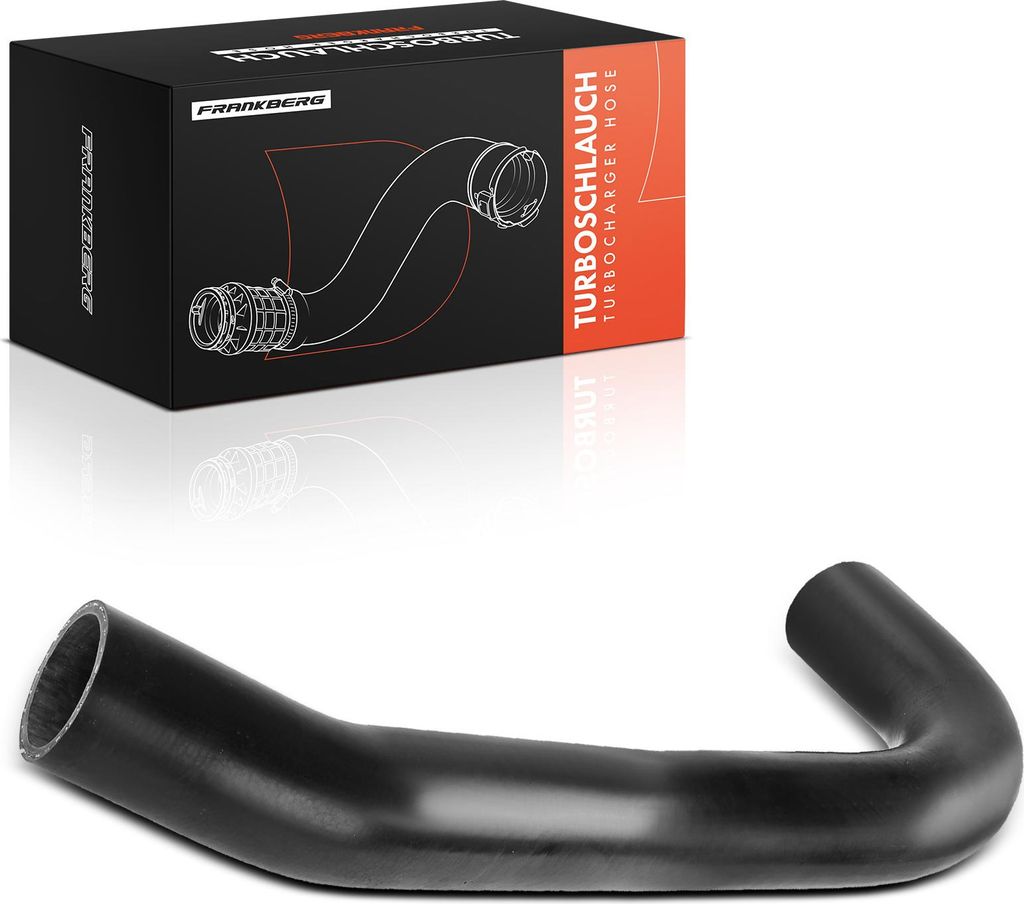 Frankberg 1x Kühlerschlauch Turboschlauch für Ford Transit Bus FB FC FD FS FZ Transit Kasten Pritsche/Fahrgestell FM FN