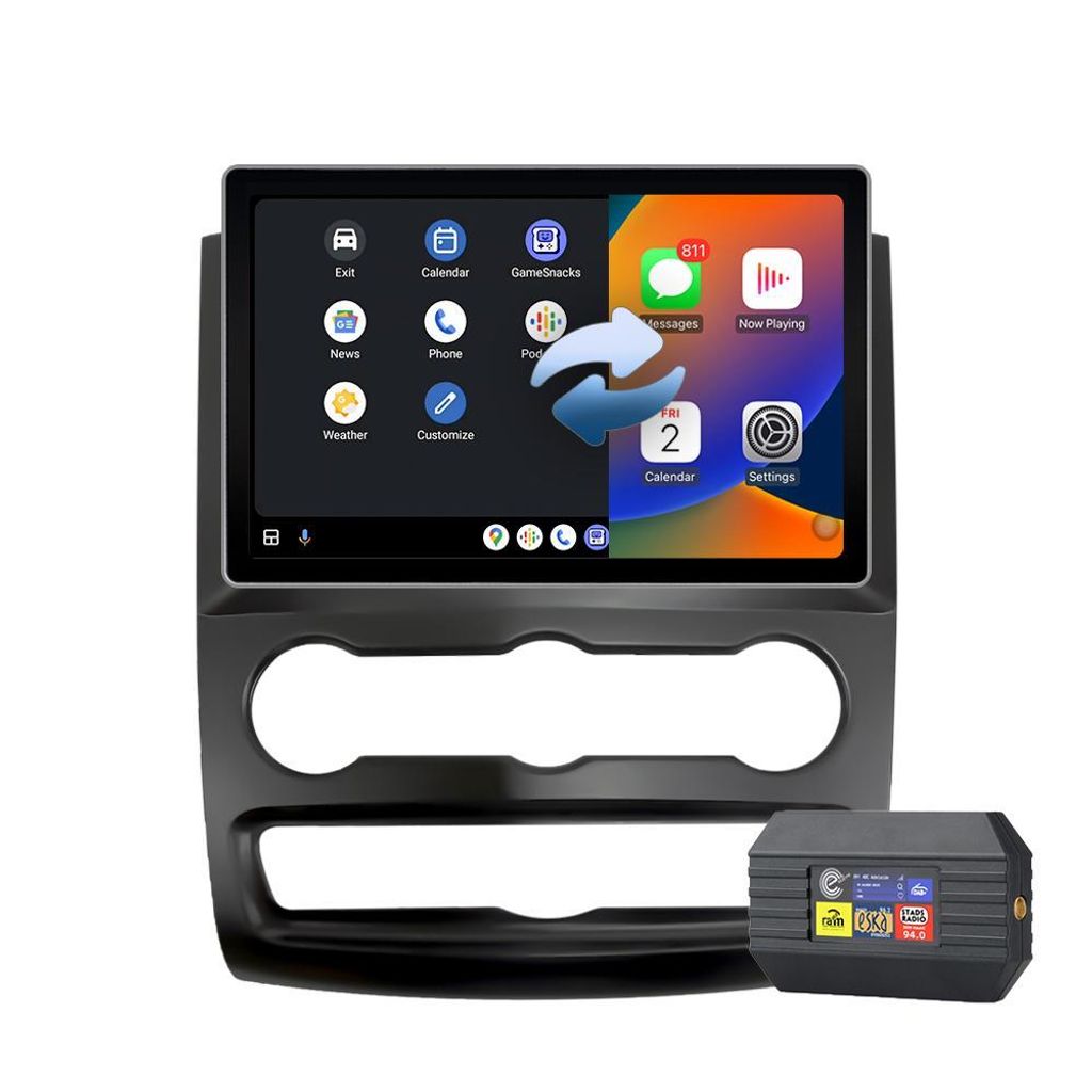 Android Radio 11,5 Zoll 256GB für VW Crafter I Mercedes Sprinter 906 2006-2017 CarPlay Android Auto Navi Bluetooth DAB+ Rückfahrkamera