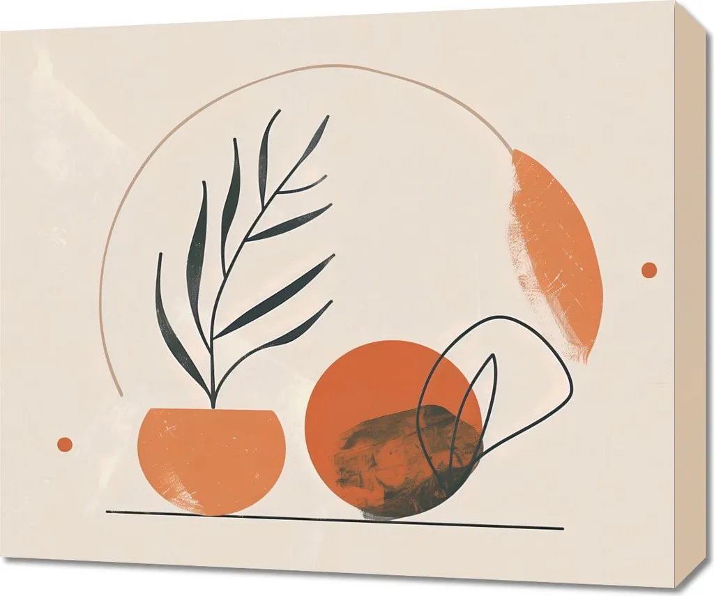 Migliora l'Arredo con Quadro 60x50 cm Pastello: Stampa su Tela Modern