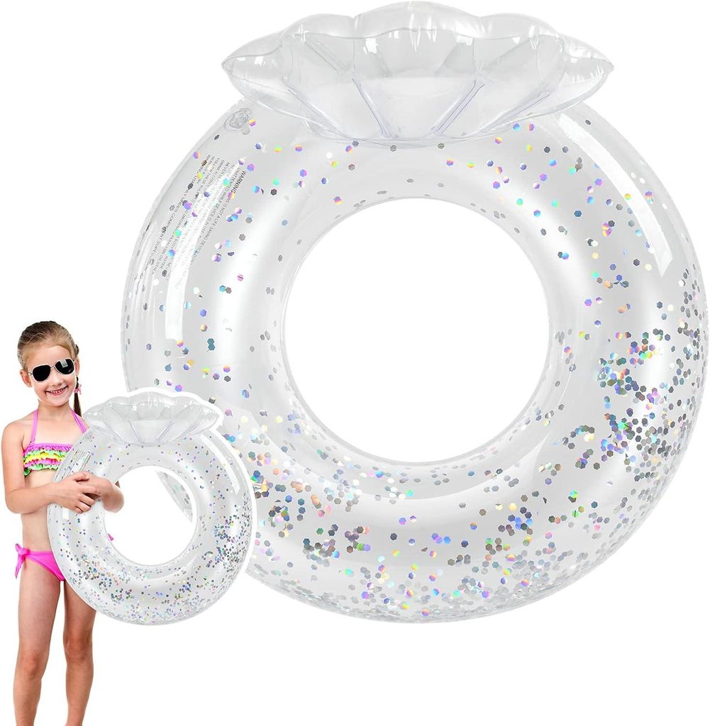 Baby-Schwimmring, Baby-Schwimmreifen, schwimmender Baby-Schwimmring mit Sitz, Poolschwimmkörper geeignet für 6-36 Monate alte Babys