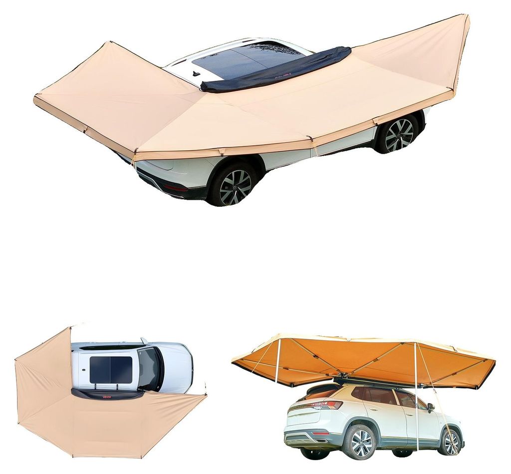 VEVOR Markies voor auto, 270°-markies, 6,08 x 4,25 x 2,10 Productafbeelding 