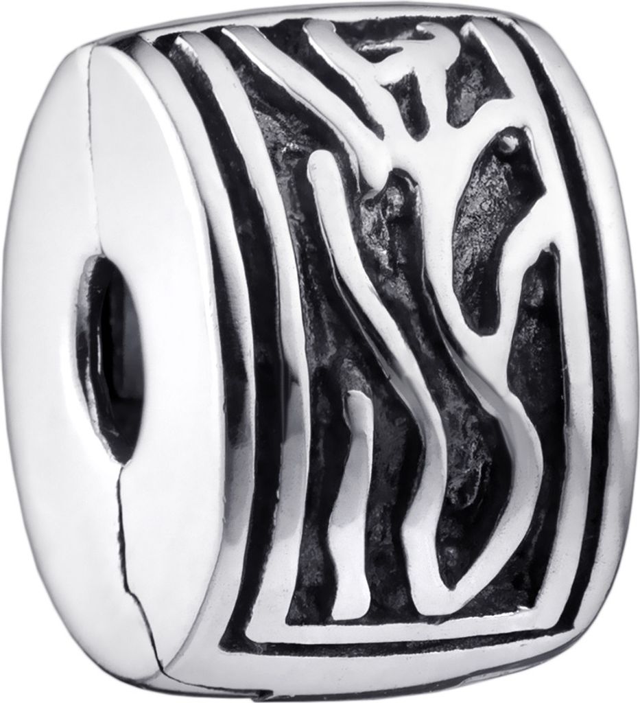 MATERIA by Matthias Wagner Bead Charm Clip Wellen Silber Produktbild 