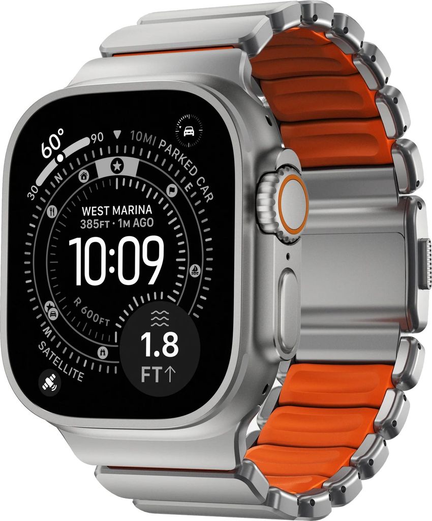 Nomad Stratos Bracelet Matériel Naturel 45/46/49mm – Image du produit 