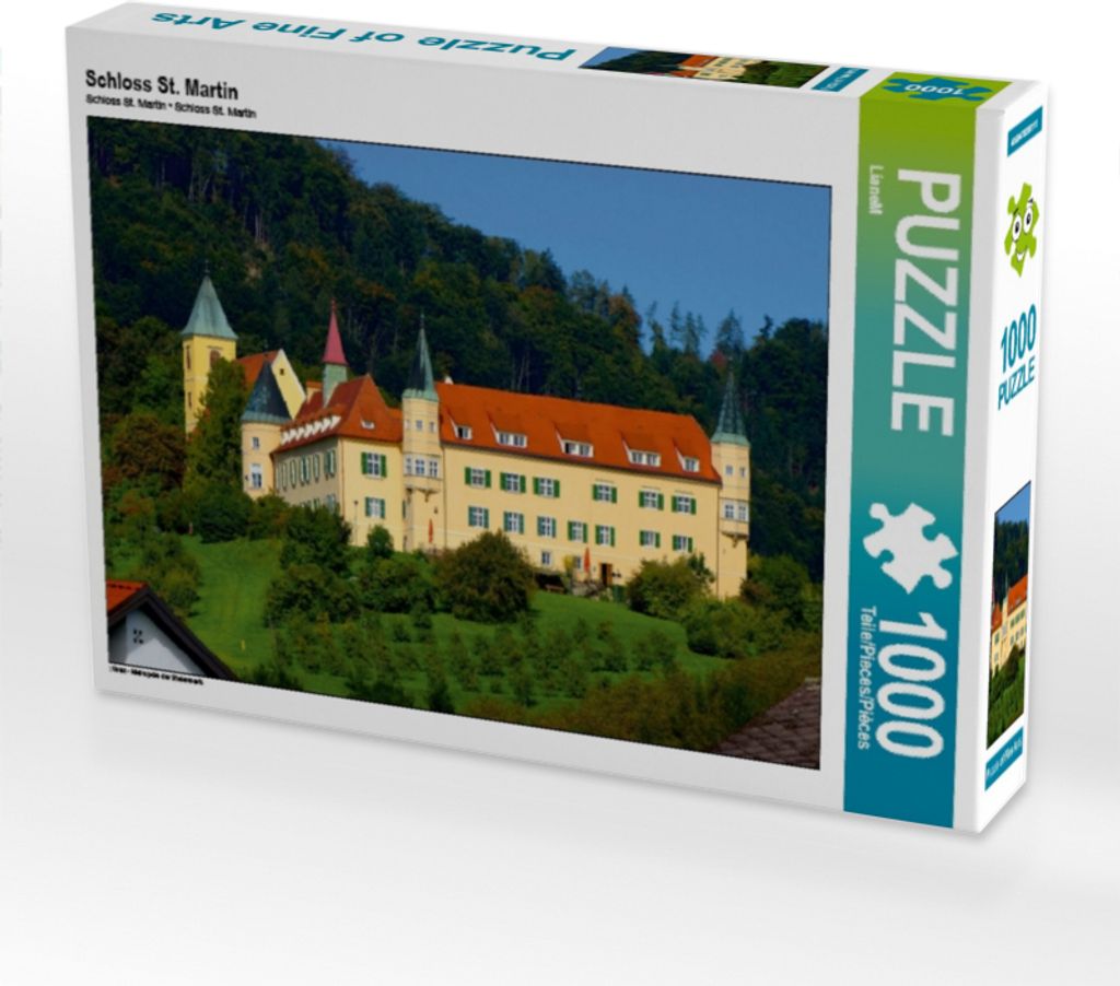 Calvendo Schloss St. Martin 1000 Teile Puzzle quer 640x480mm, CALVENDO; 7399708
