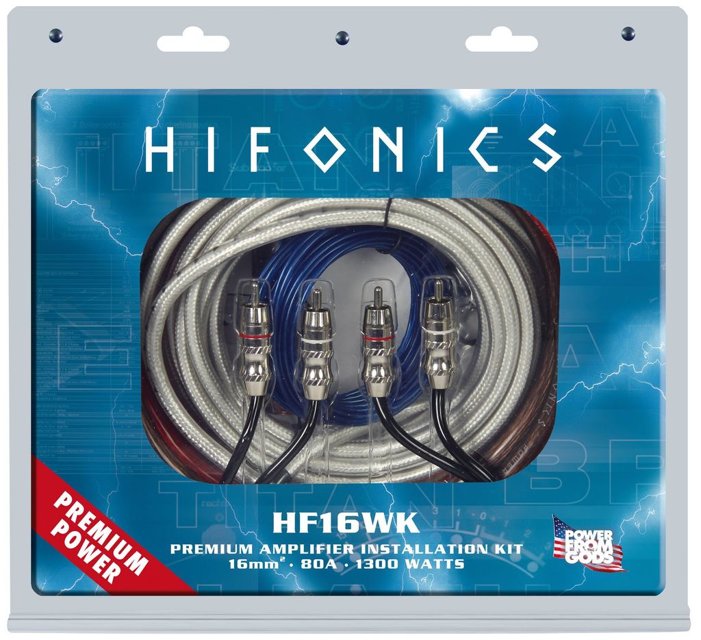 Hifonics HF 16 WK - 16mm2 Kabelset Produktbild 