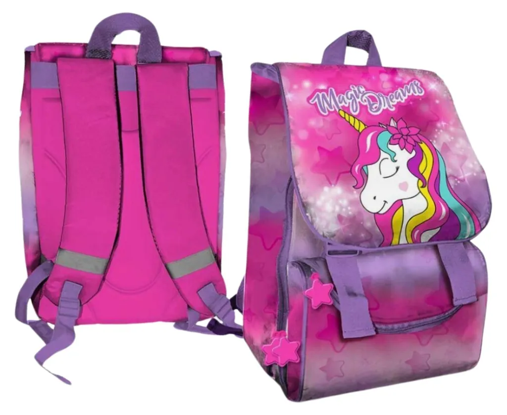Petit Sac à Dos Enfant Licorne - Bagage de Voyage et Loisirs Peluche