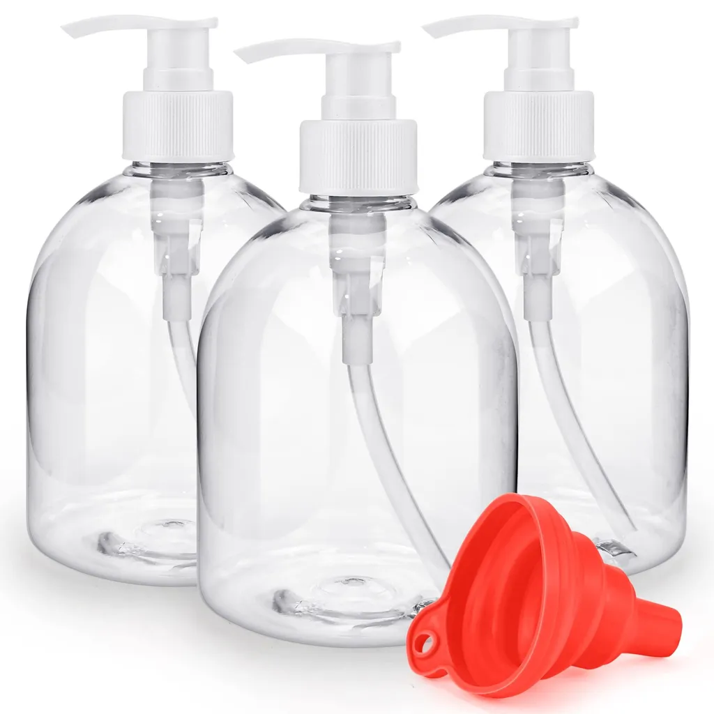 Flacon de shampoing rechargeable pour l'organisation de la douche