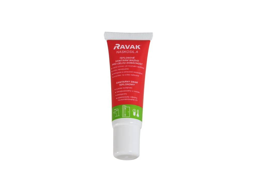 Lubrificante Sanitario RAVAK 30 ml X01104: Grasso Teflon Professionale