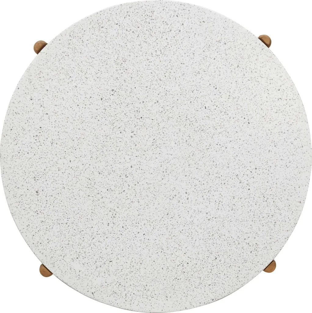 Table basse ronde Terracina Ø85cm pour optimiser un petit salon - 3
