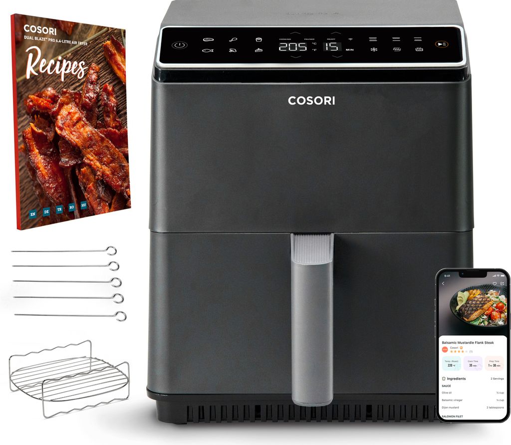 Cosori CAF-P681S-KEUR DualBlaze PRO schwarz Fritteuse