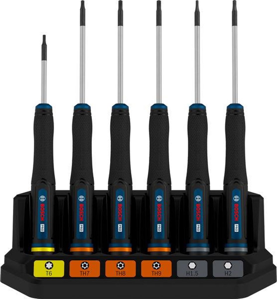 PRO Präzisionsschraubendreher-Set TX/TH/H, 6-tlg. Produktbild 