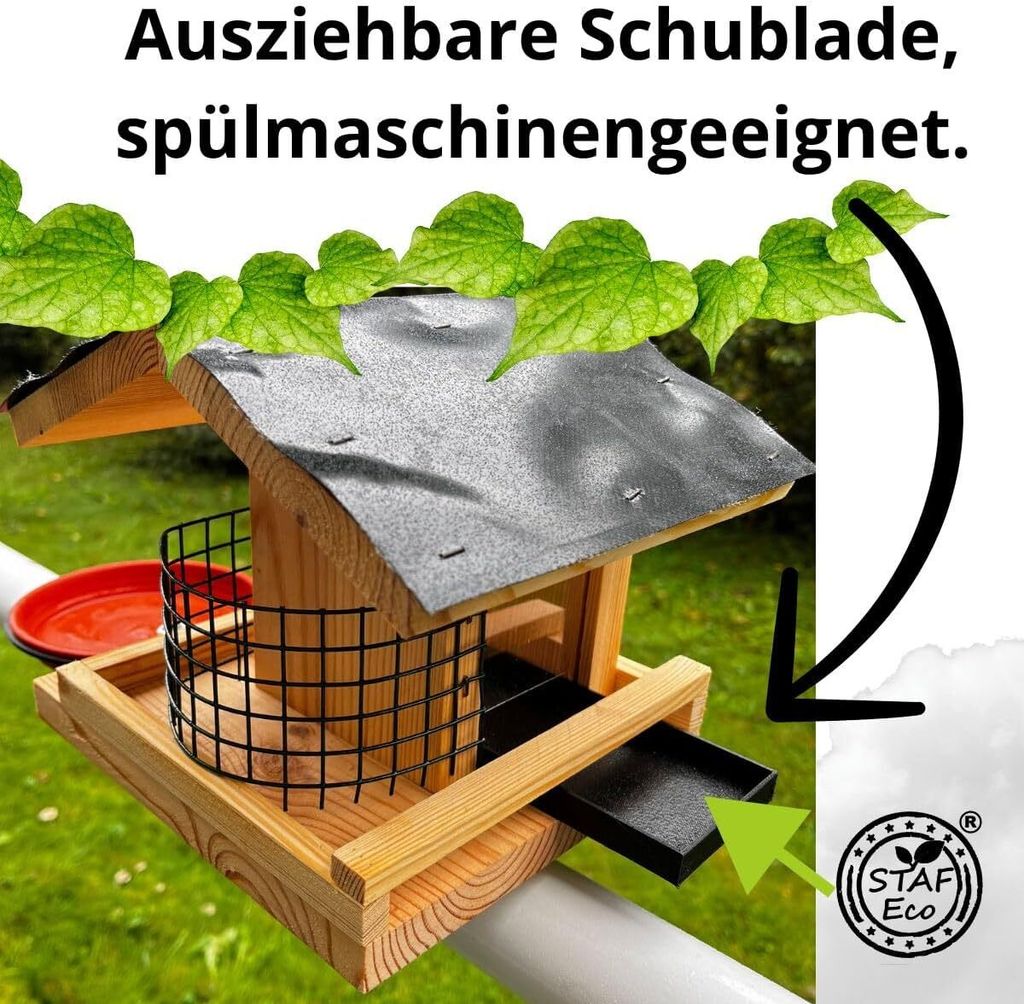 STAFECO Vogelhäuser Vogelfutterhaus für Kaufland.de