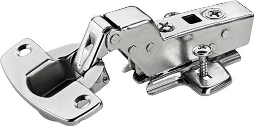 Anschraub Topfscharnier Sensys 35 mm vernickelt für innenliegende Tür