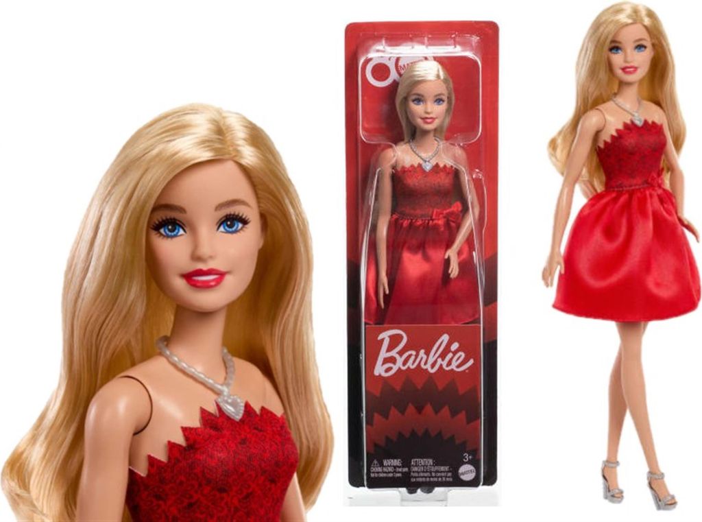 Rubínově červená módní panenka Barbie k 80. výročí od Obrázek produktu 
