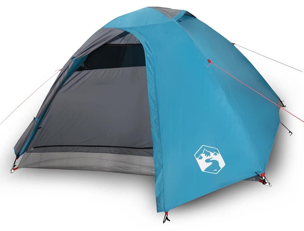 vidaXL Kuppel-Campingzelt 4 Personen Blau Wasserdicht Produktbild 