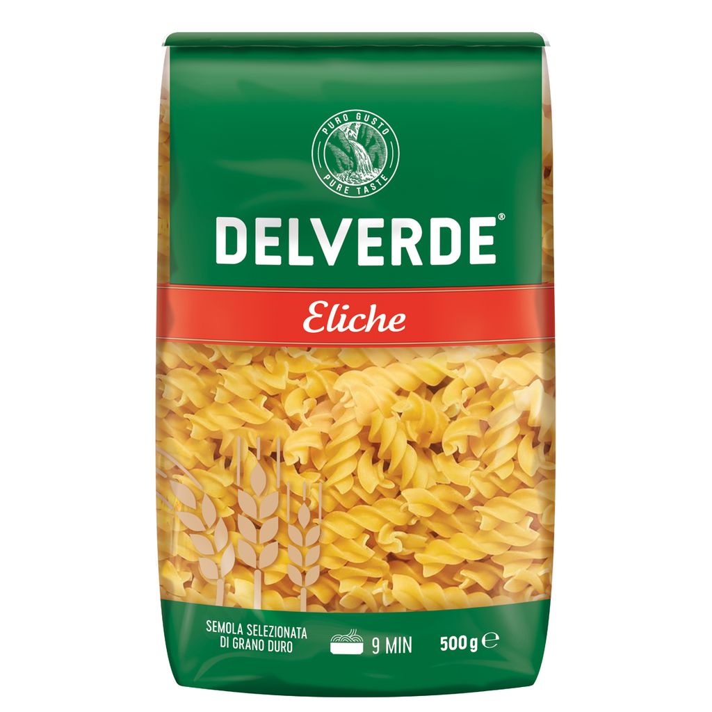 Delverde Eliche Pasta Nudeln Semola Selezionata di Grano Produktbild 