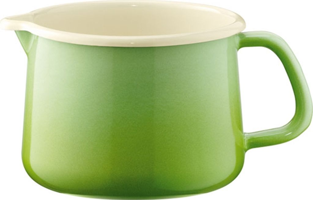 Riess Schneltopf Nouvelle Smaragd Ø12cm 1 Liter Emaille