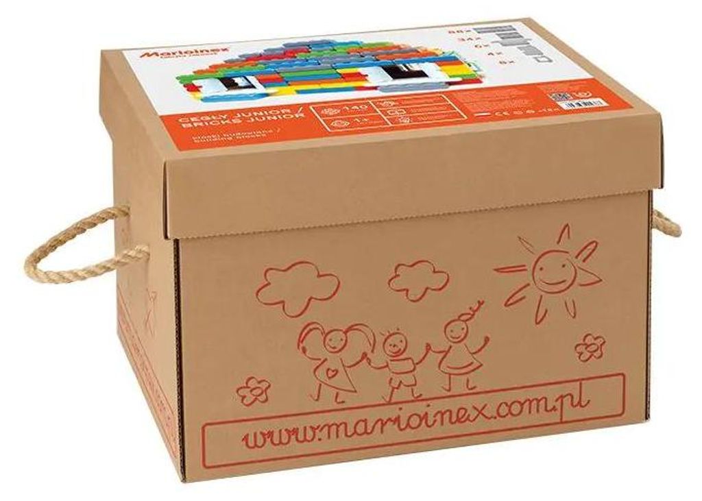 Marioinex Bouwstenen - Junior Bakstenen 122 St Productafbeelding 