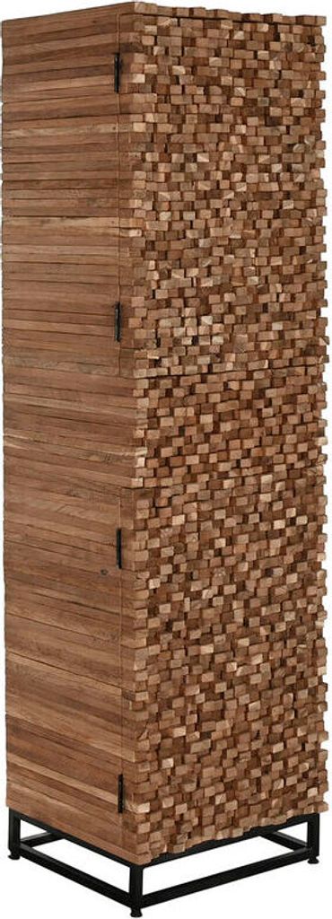 Armario Home ESPRIT madera de teca 50 X 45 X 180 cm