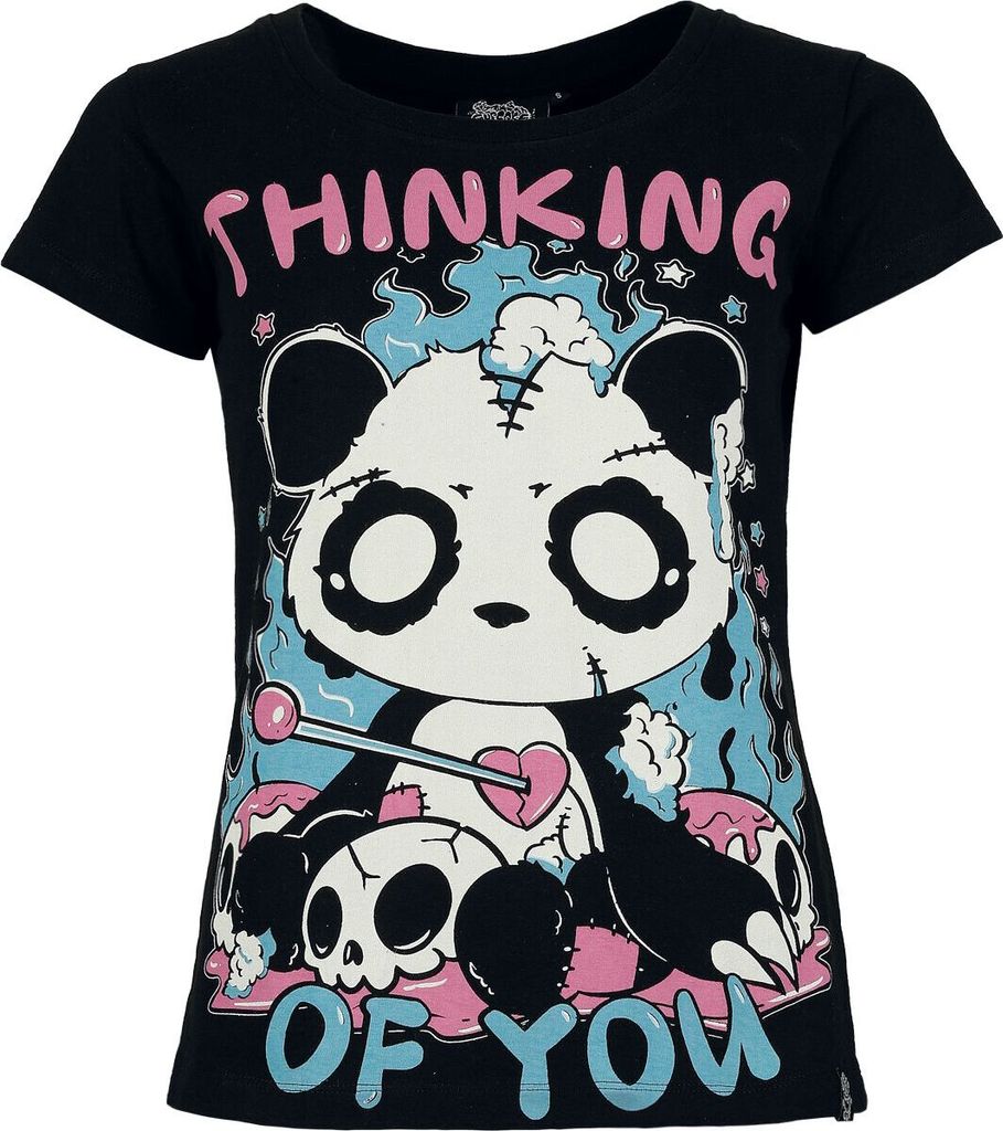 Cupcake Cult T-Shirt Damen Thinking Of You T Shirt schwarz XL