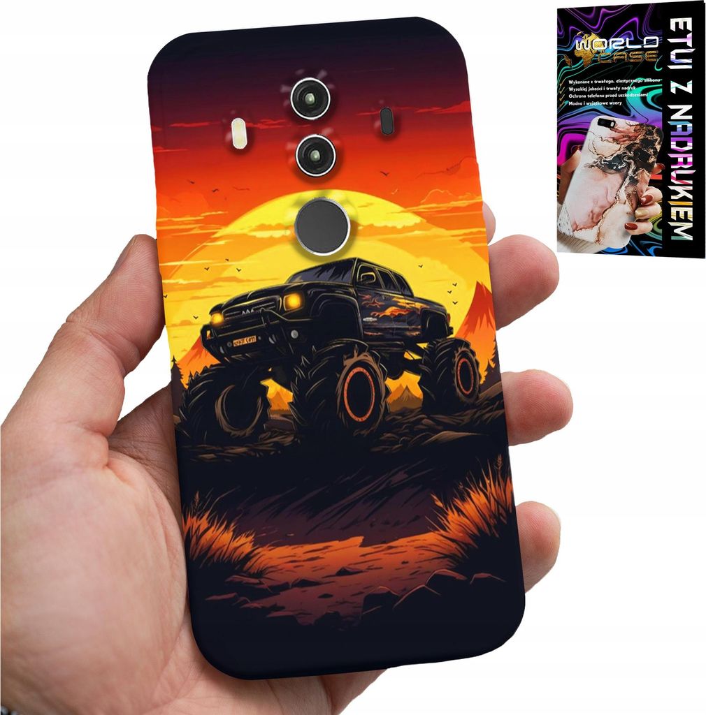 Hülle Für Huawei Mate 10 Pro - Monstertruck, Lkw, Designs + Film