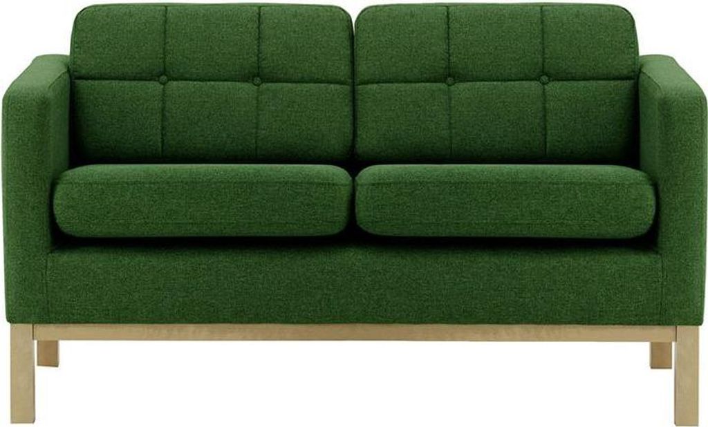 Zweisitzer-Sofa Normann-Malmo 37-wax black