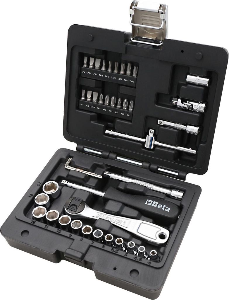 Beta BW 903E/C42, Steckschlüssel-Set, 1 Stück(e), Schwarz, Produktbild 