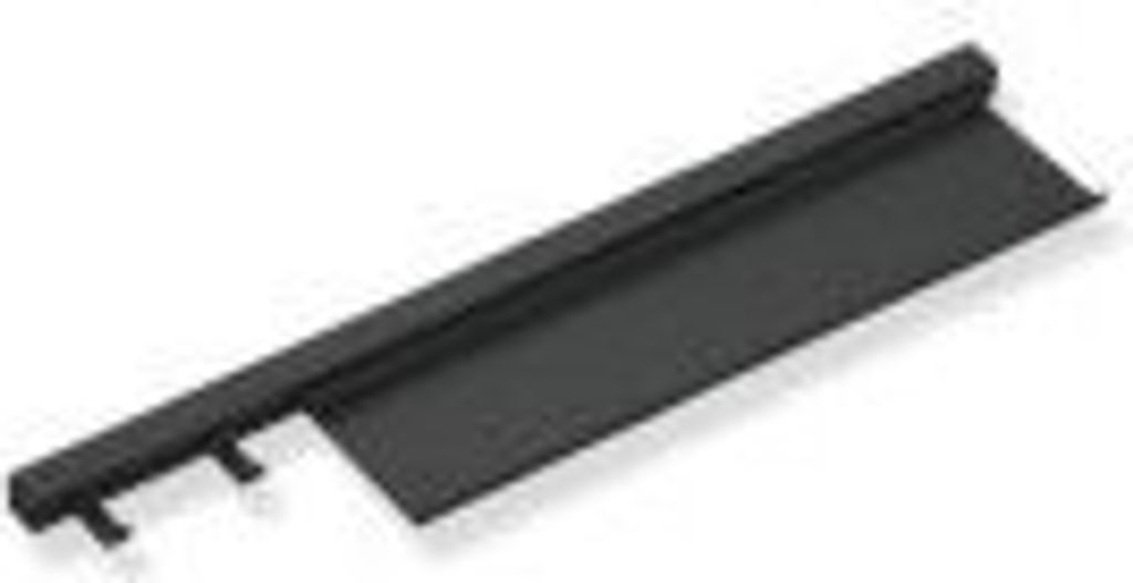 HEWI 950.13.0032 DC Wandprofil 650 mm, m. Ablage u. 2HK