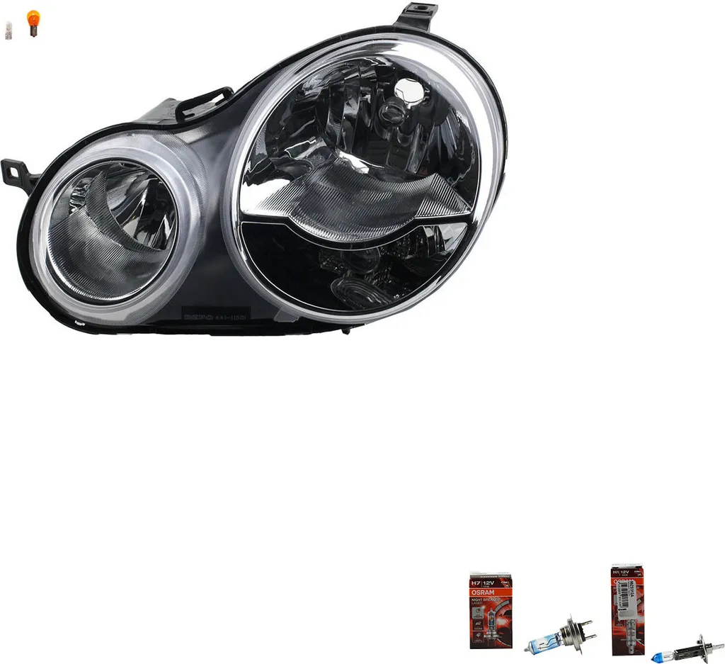 Kit Faro VW Polo 9N Sinistro + Lampada Osram Laser 150% 6Q1941007BB