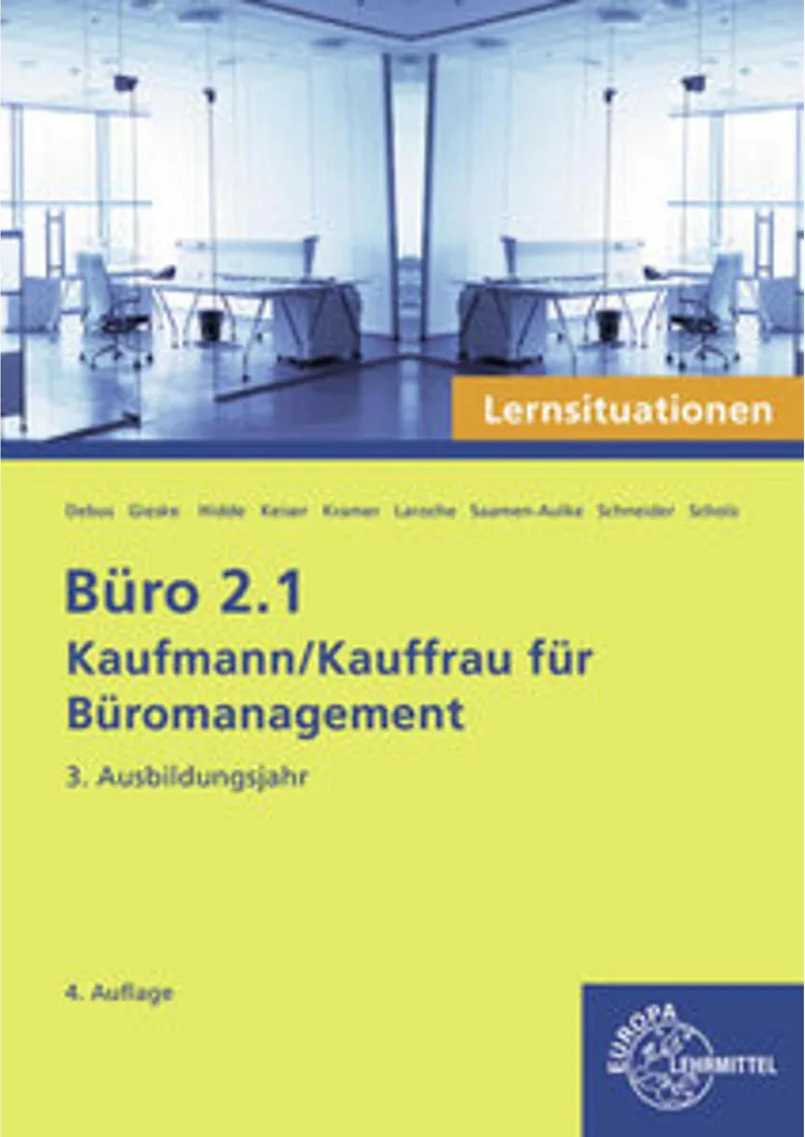 Manuel de Révision Bureau 2.1 pour Examen Final Büromanagement An 3