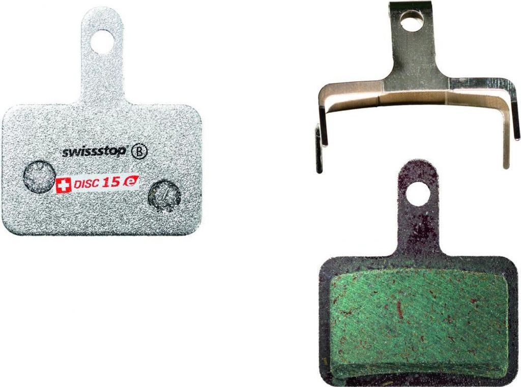 SwissStop - P100003790 - Fahrrad-Bremsbeläge für Scheibenbremse - Disc 15 E