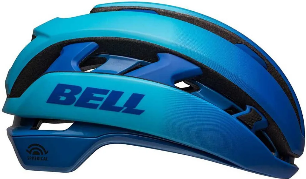 Bell XR Spherical Bleu L avec Technologie Spherical MIPS et Ventilation