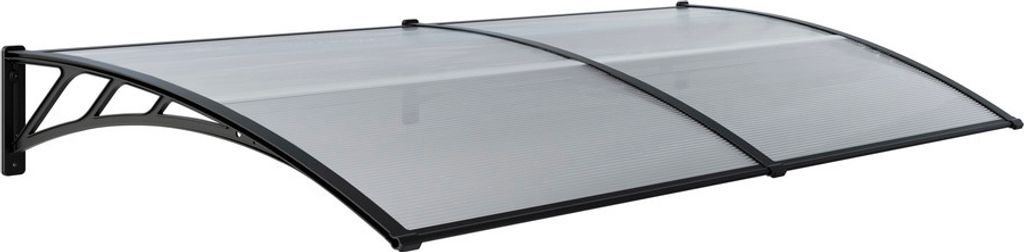 Veľká oblúková strieška nad vchodom s rozmermi 2 x 1 m z Obrázok produktu 