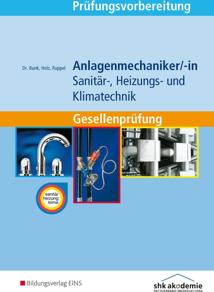 Prüfungsvorbereitung Anlagenmechaniker/-in Sanitär-, Heizungs- und Klimatechnik