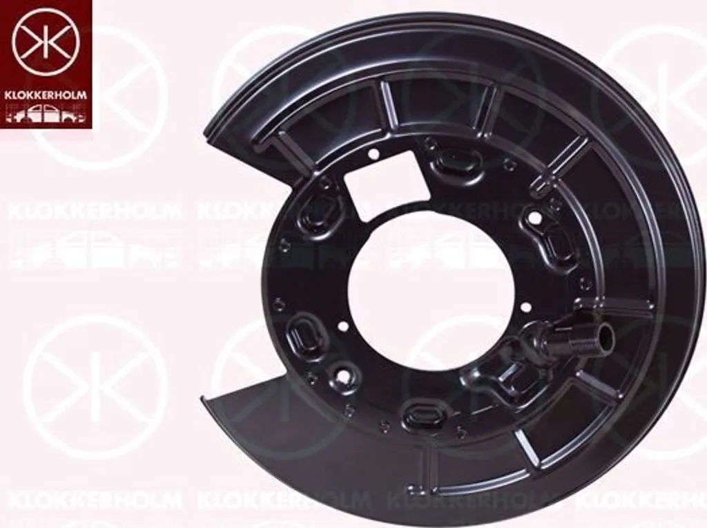 Tôle anti-éclaboussures Klokkerholm 6422878 pour Range Rover Sport L320