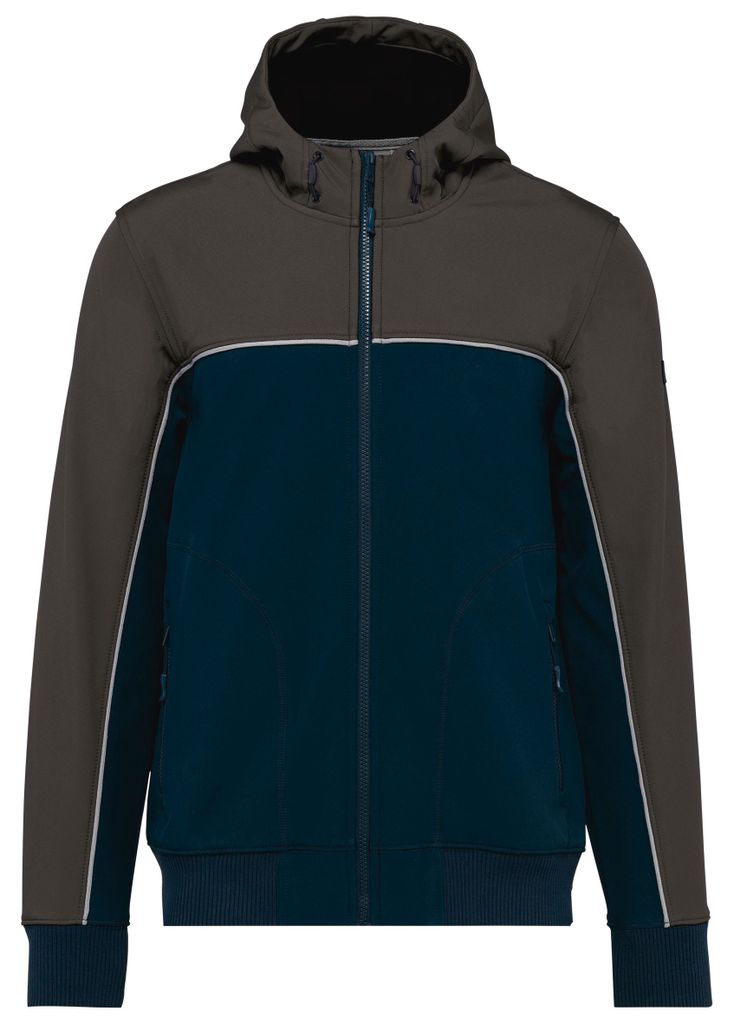 WK. Designed To Work 3-lagiger Unisex-Softshell-Blouson