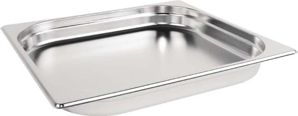 Vassoio Vogue GN 2/3 Inox 4cm per Buffet e Banqueting