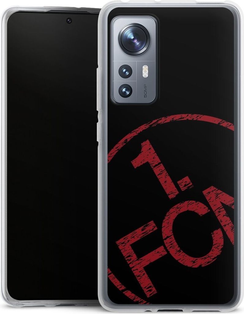 DeinDesign Handyhülle für Xiaomi 12X 5G Silikon Hülle Case Smartphone Schutzhülle 1. FCN Fanartikel Textur