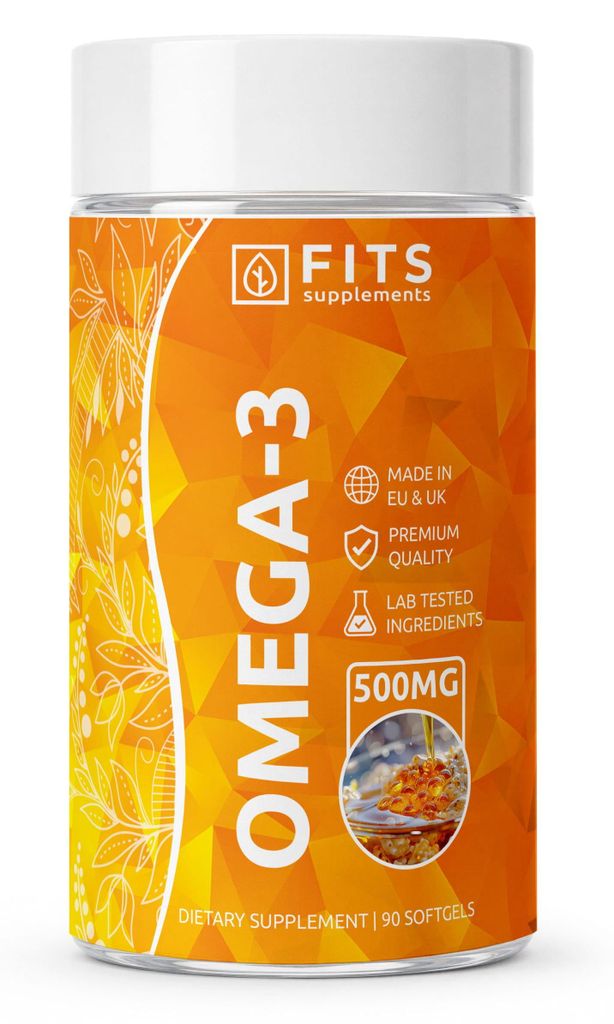 Omega-3 500 mg para niños, 90 cápsulas blandas Imagen del producto 